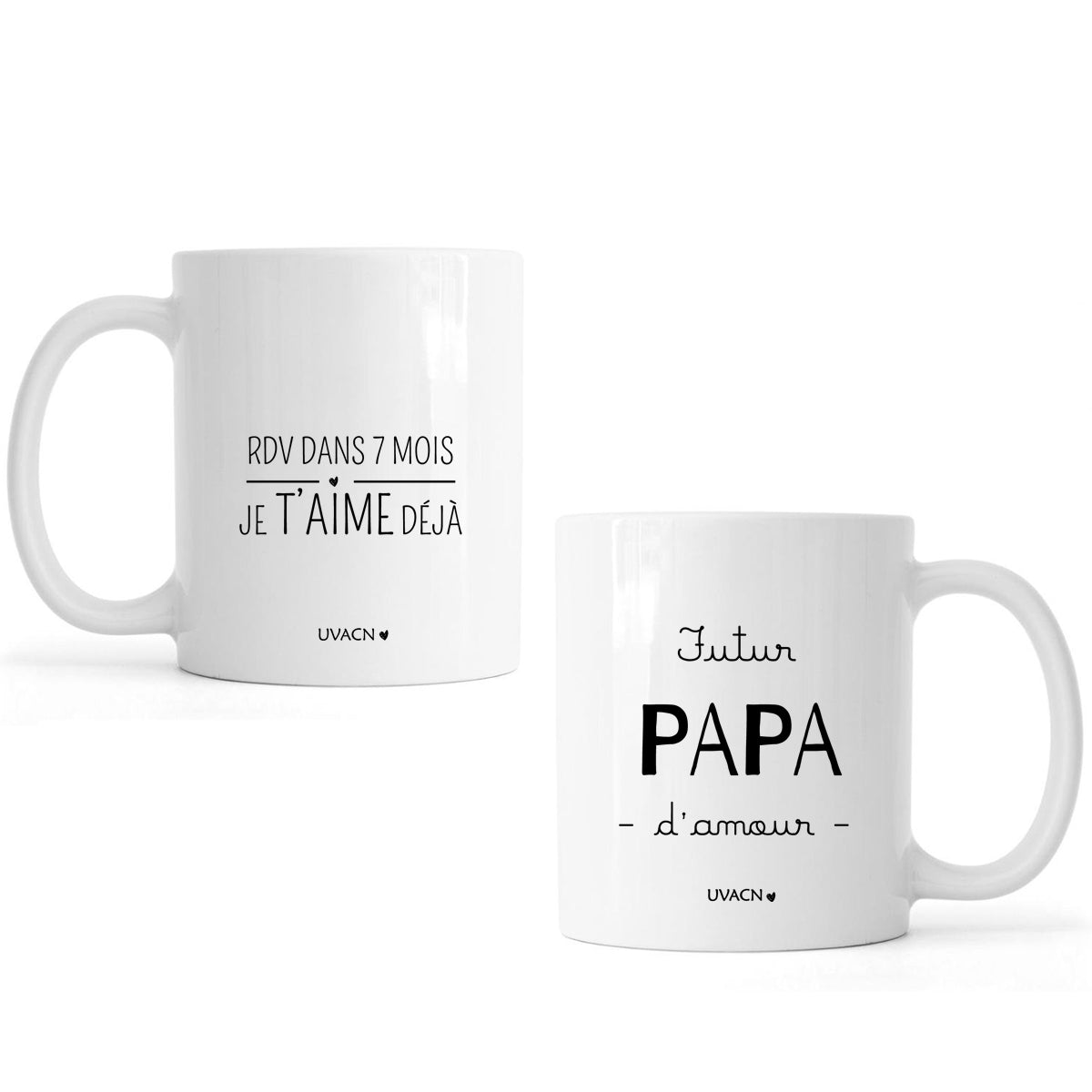 Tasse personnalisée pour papa, Cadeau personnalisé pour futur papa