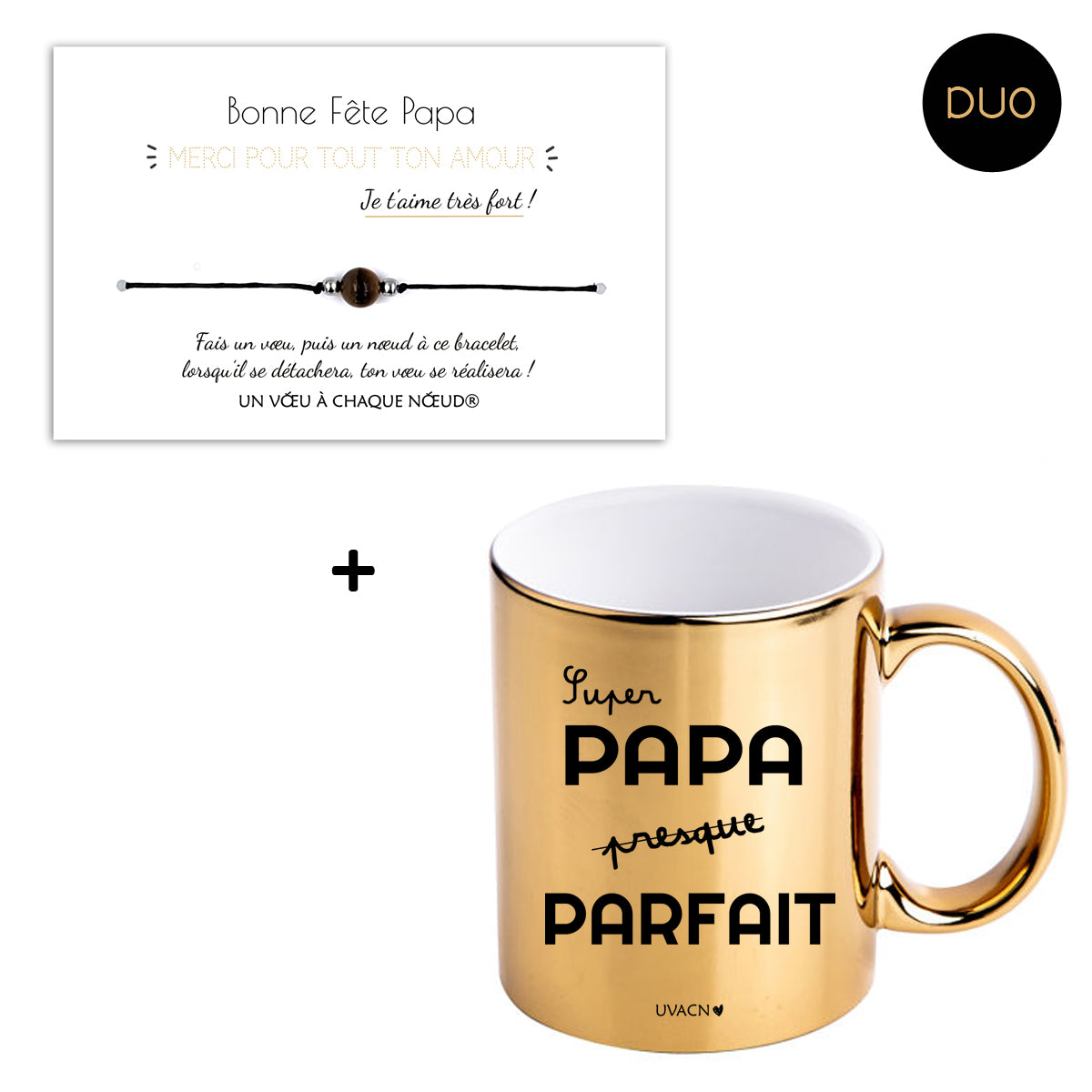 Cadeau Futur Papa - Mug personnalisé par Un Voeu à Chaque Noeud – Un Vœu à  Chaque Nœud