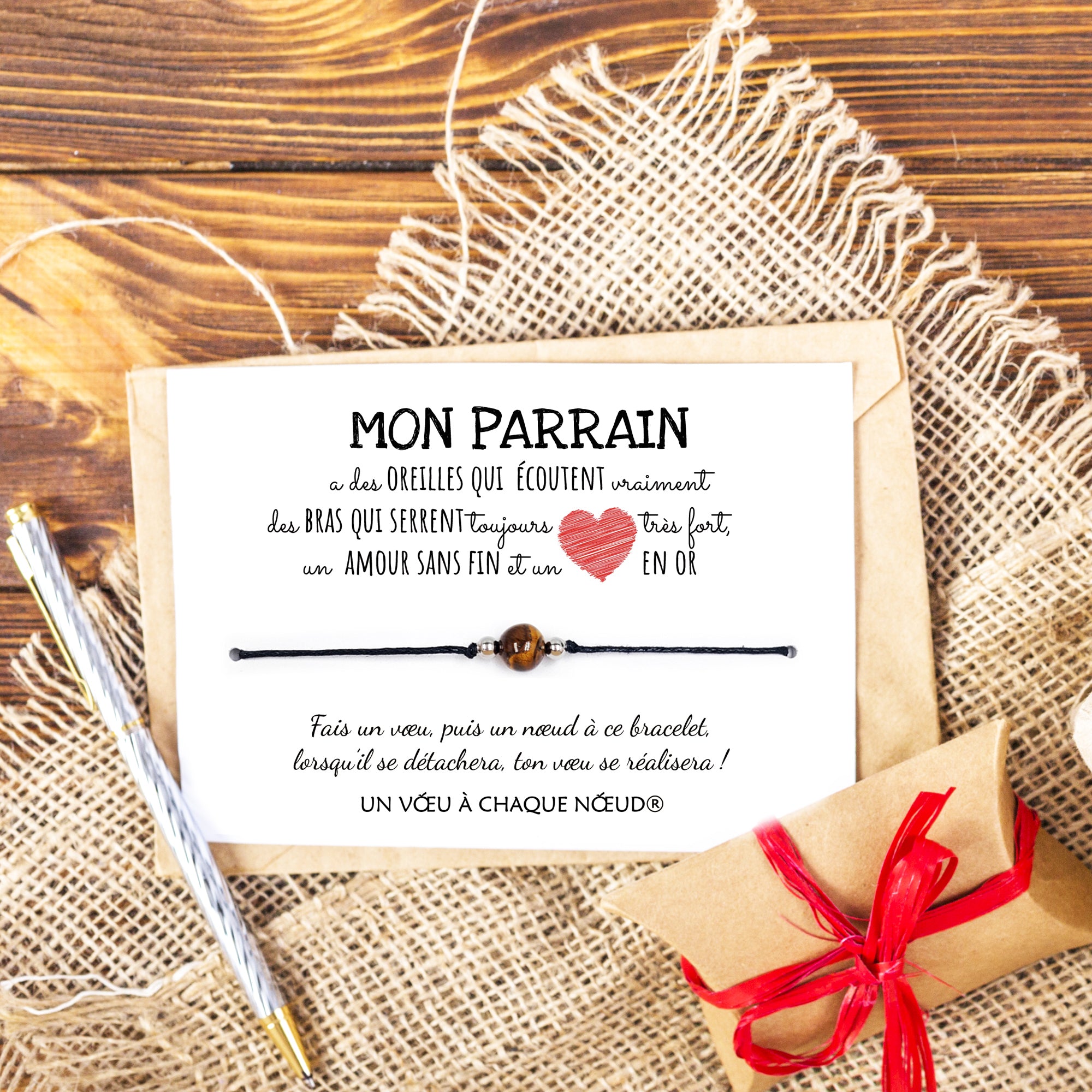 Cadeau de Noël Original - Nos Bracelets Porte-Bonheur UVACN – Un Vœu à  Chaque Nœud